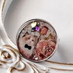 猫と薔薇と音符のリング　シルバー