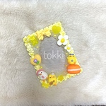 トレカケース【イエロー🐥🌸】