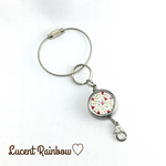 【SALE】送料無料! スワロ キーリング リールキー♡ミックス