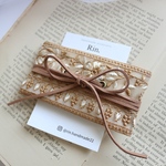 ポニーフック　インド刺繍リボン　ラップポニー