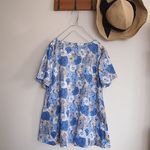 ＹＵＷＡ*花柄COTTONローンでシンプルチュニック