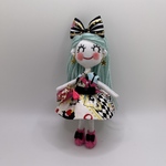 ハンドメイドドールチャーム　バックチャーム　お人形