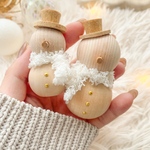 セットがお得♡コロンと木製雪だるま(11/1販売スタート)