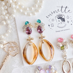 marble hoop and bijou