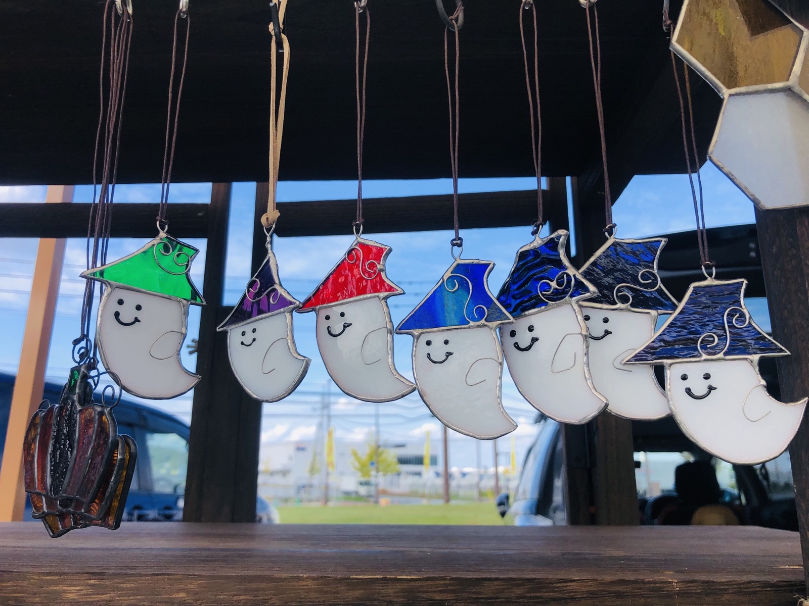 ステンドグラスオーナメント　ハンドメイド　サンキャッチャー　オーナメント　干支 ステンドグラスオーナメント ハンドメイド サンキャッチャー