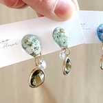 残り1点❣️大人の冬ピアス/イヤリング　サージカルステンレス　ニッケルフリー　