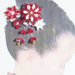 つまみ細工★髪飾り　七五三 ☆コスプレ