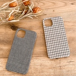 ブラウントーンチェックiPhoneケース
