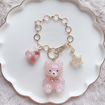 くまさん🧸バッグチャーム＊ピンク