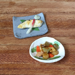 『おばんざいセット』●焼き魚・煮物●ミニチュアフード ２個セット
