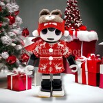 ロボホン RoBoHoN ロボホンの服　パッチワーク風Ｔシャツ３点セット 