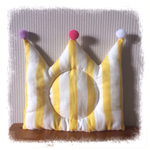 王冠まくら☆イエローストライプ②