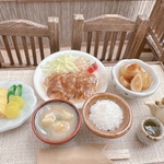 ミニチュアフード　生姜焼き定食セット