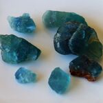 SALE＊天然石＊ブルーフローライト　原石　ルース　 262 ct　詰め合わせ