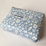 【ｆさまご確認品】便利！！コンパクトティッシュケース  青花柄