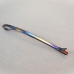 Titanium hairpin・純チタンヘアピン・ロング75mm・サービス価格・A
