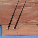 唐木３銘木　黒檀箸　極細仕様　キヌカ仕上げ 