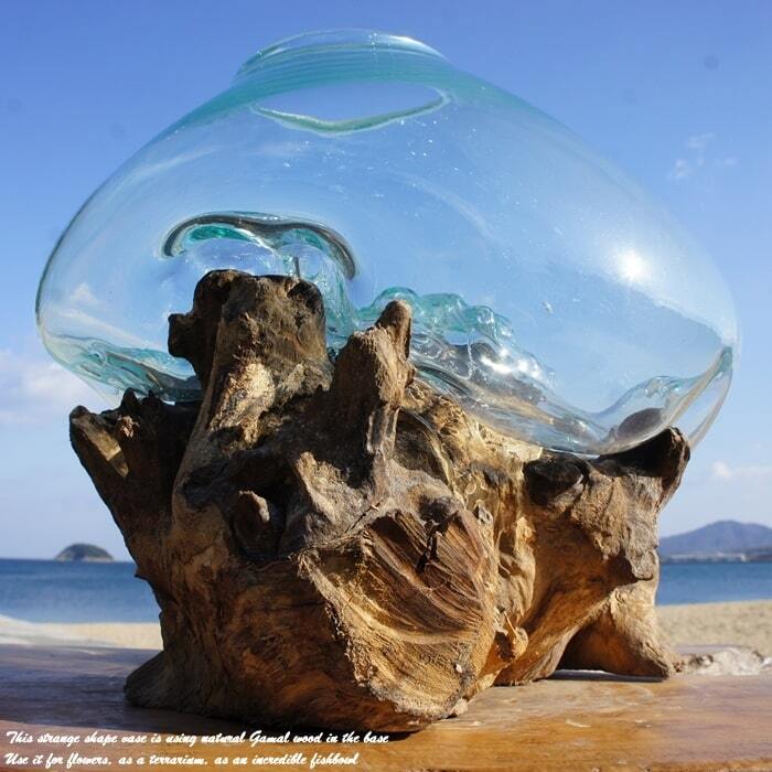 流木ガラス 花瓶 テラリウム アクアリウム 42626528a86defd6595c3dedcf8bec