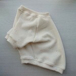 フレブル服　カラーネップ入りワッフルラグラン