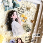 送料無料【S360 コラージュ素材】海外PETステッカー 女子　人物　マステ　ジャーナル　おすそ分け　バレット