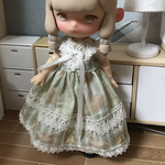 オビツ11服  オリジナルプリント　ドレス 