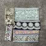 インド刺繍リボン　端切れ