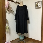 ウール　ブラック　ワンピース💕