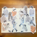 ★再販★【November2023】女の子のフレークシール