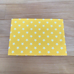ランチョンマット　25×35   星柄⭐️イエロー