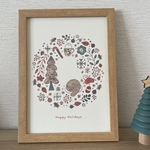 クリスマスポスター・cozy holiday