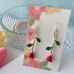 *薔薇のピアス*ゴールドピアス*大人可愛い*イヤリング*春夏*バラ*ばら*ローズ*おしゃれかわいい*