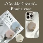 ˗ˋ Cookie Cream iPhone caseˊ˗ iPhone15シリーズ対応✳︎ スマホケース　スマホグリップ