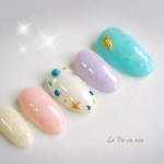 【New】パステルラグーンネイル✨*゜