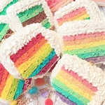 レインボーケーキ