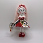 ハンドメイドドールチャーム　バックチャーム　お人形