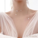 butterfly choker necklace *SV925