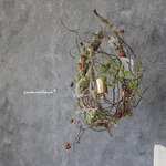 wreath「眠る森」　　コケと枝のリース　　ドライフラワーリース　　クリスマス