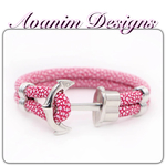サマーセール！50%OFF！海のジュエリー人工スティングレイブレスレット man made anchor stingray bracelet 