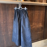 古布使いのパンツ　亀甲松文(着物リメイク)