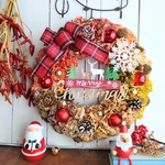 クリスマス　大きなクリスマスリース