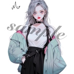 ℳ.オリジナルステッカー