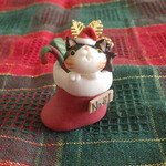 クリスマスブーツinにゃんこ