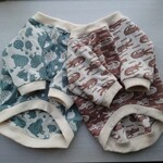 tetev95様専用　フレブル服　カピバラ柄、ワニ柄ラグラン　