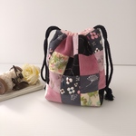 (11/18 New)Winter patchworks・大人可愛いパッチワーク巾着バッグ