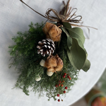 クリスマススワッグSサイズ　スワッグ　クリスマス　ドライフラワー　クリスマスインテリア