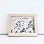 クリスマスのフレーム