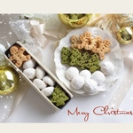 クリスマスミニクッキー缶
