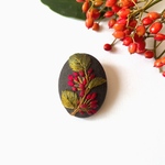刺繍ブローチ  
