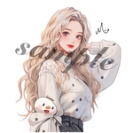 ℳ.オリジナルステッカー
