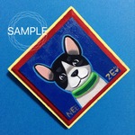 犬◉原画◉フレンチブルドッグのミニイラスト